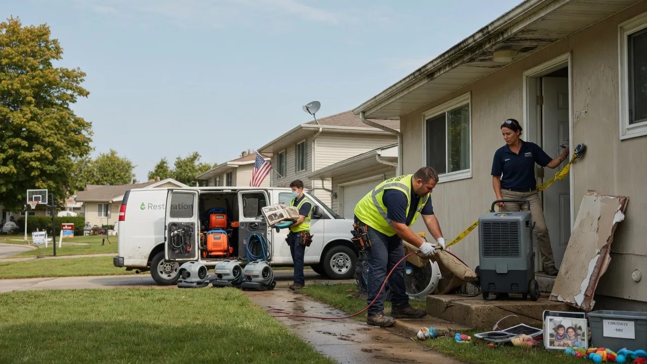 Water Damage Restoration in Burneyville, OK near me